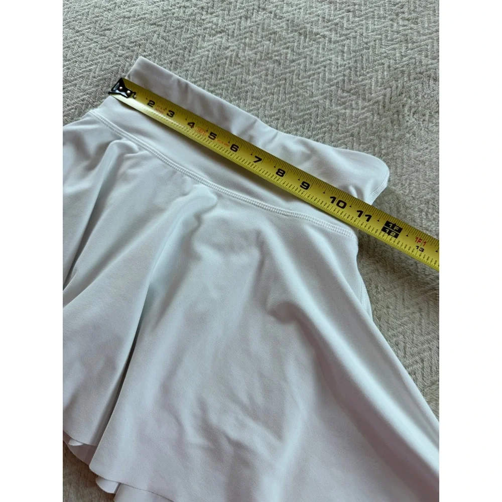 Old Navy Active Girls White Powersoft Go-Dry Cool Athletic Skort Size L 10-12